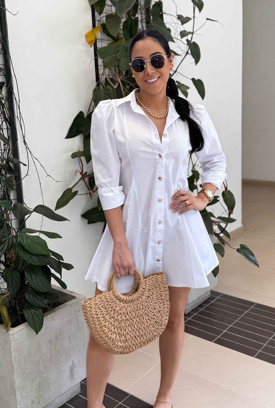 Vestido Lizi - Blanco
