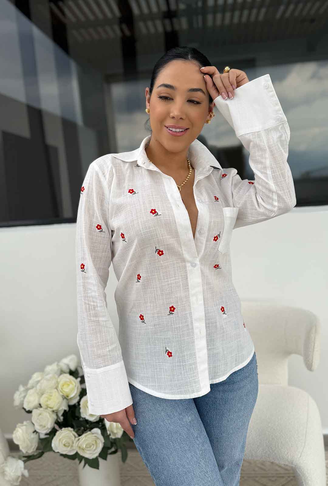 Camisa Penélope - Beige