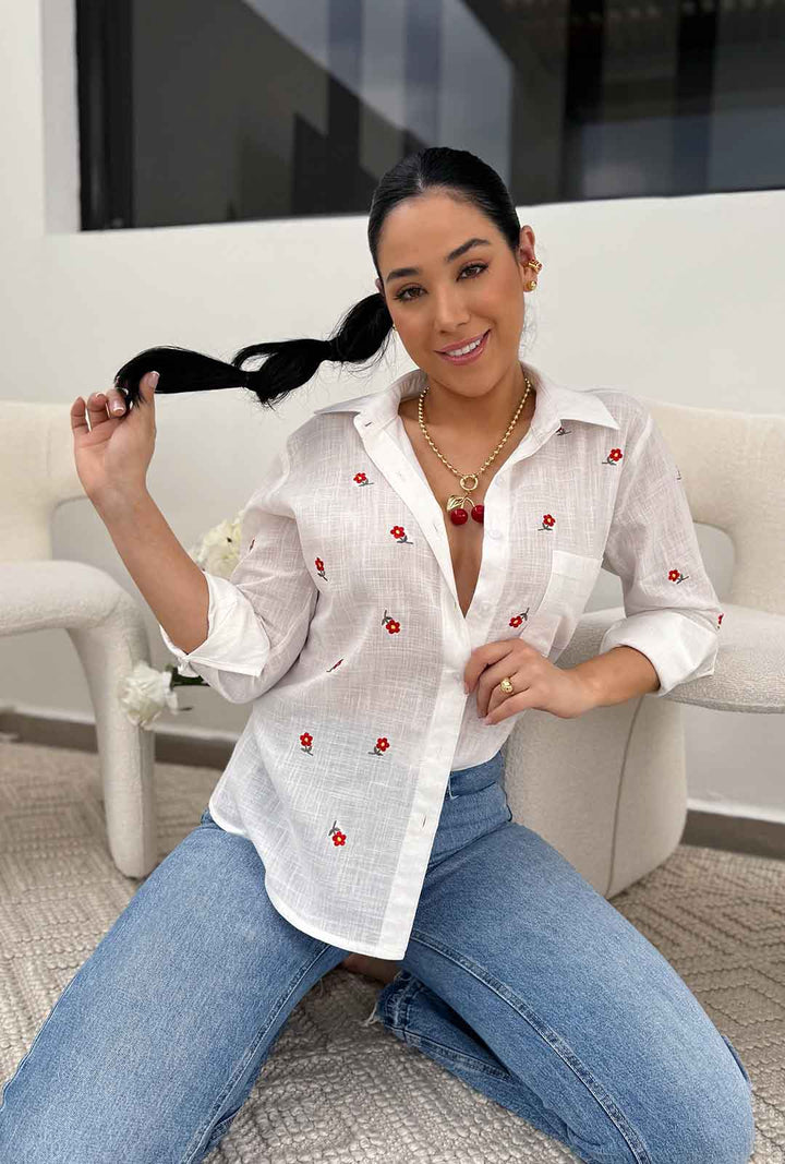 Camisa Penélope - Beige