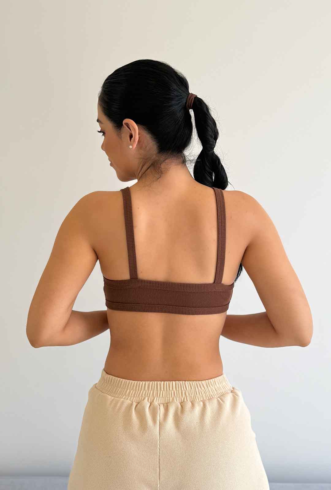 Top Liah - Mocha Mousse