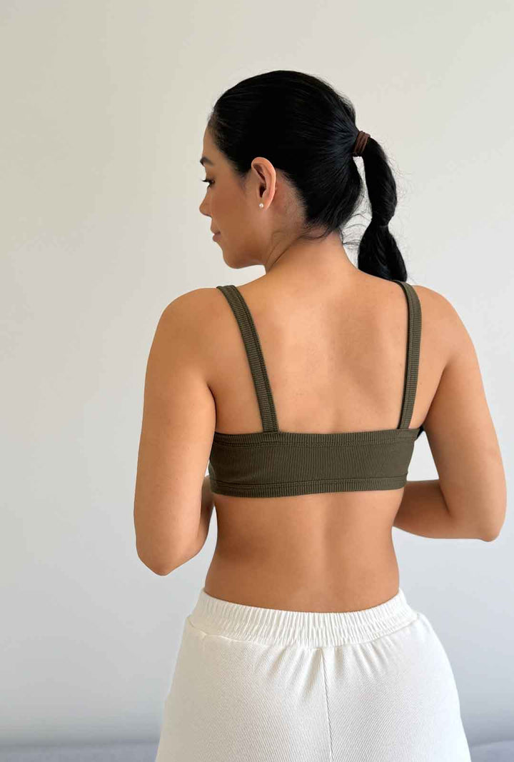 Top Liah - Verde Militar